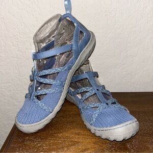 JBU Memory Foam Juliana Comfort Fisherman Sandal Flat Shoes